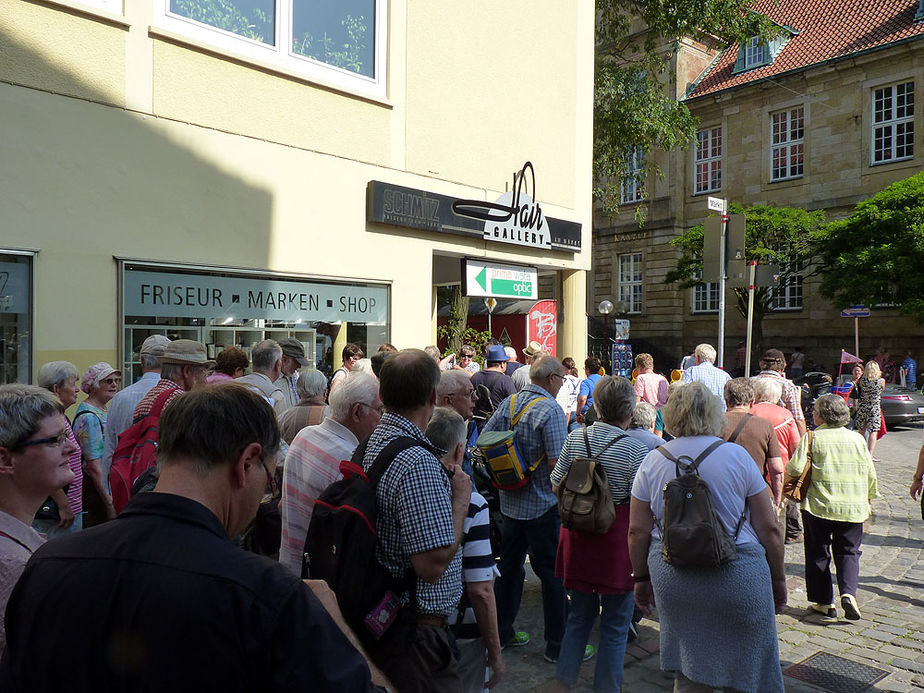 Sankt Crescentius on Tour in Osnabrück (Foto: Karl-Franz Thiede)